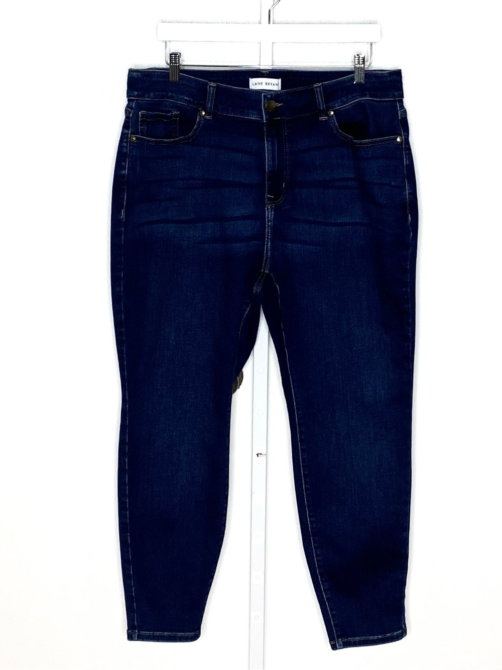 Lane Bryant | Dark-Wash Flex Magic Waist Curvy Fit High-Rise Skinny Jeans Sz 20